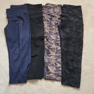Lot of 4 CRZ Yoga 19" Capris